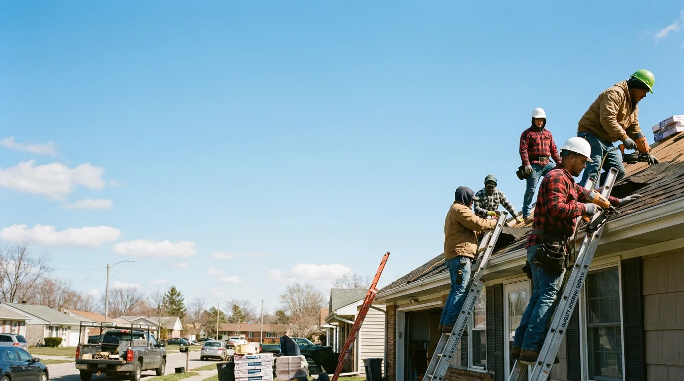 Roofing in Carpentersville, IL near me